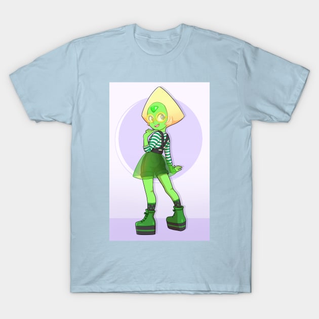 Stylish Peridot T-Shirt by EsmaelJ